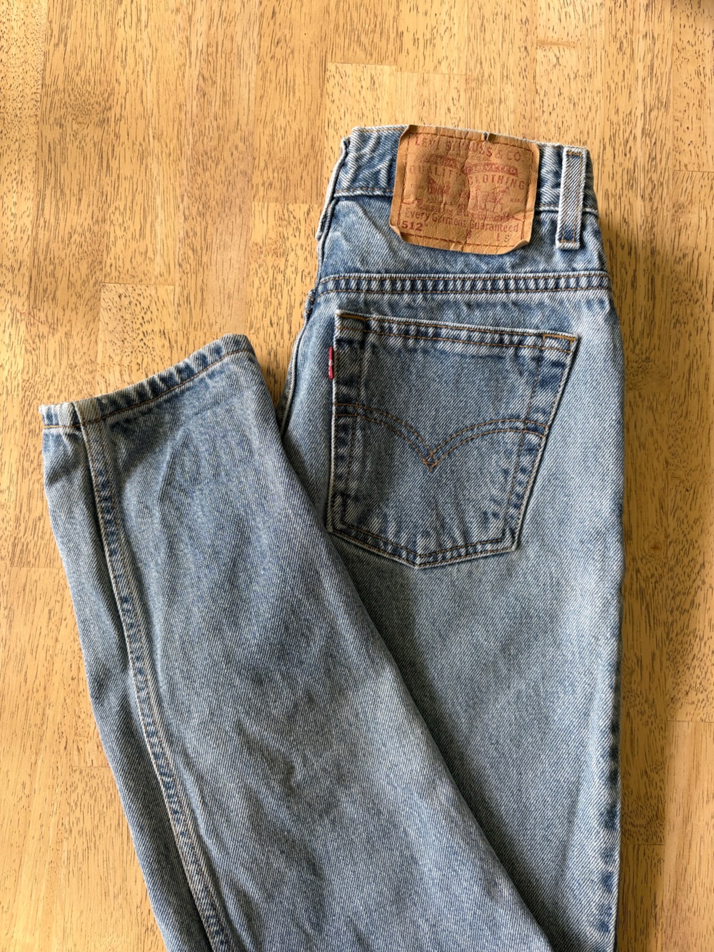 Levi's Vintage Light Blue 512 Slim Fit Jeans - Women's